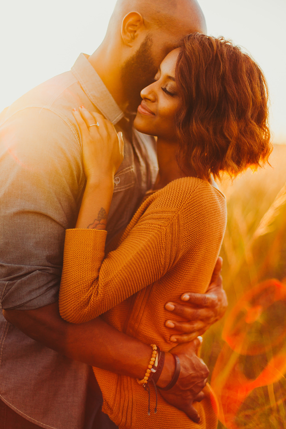 Sunset-Engagement-Session-During-Golden-Hour